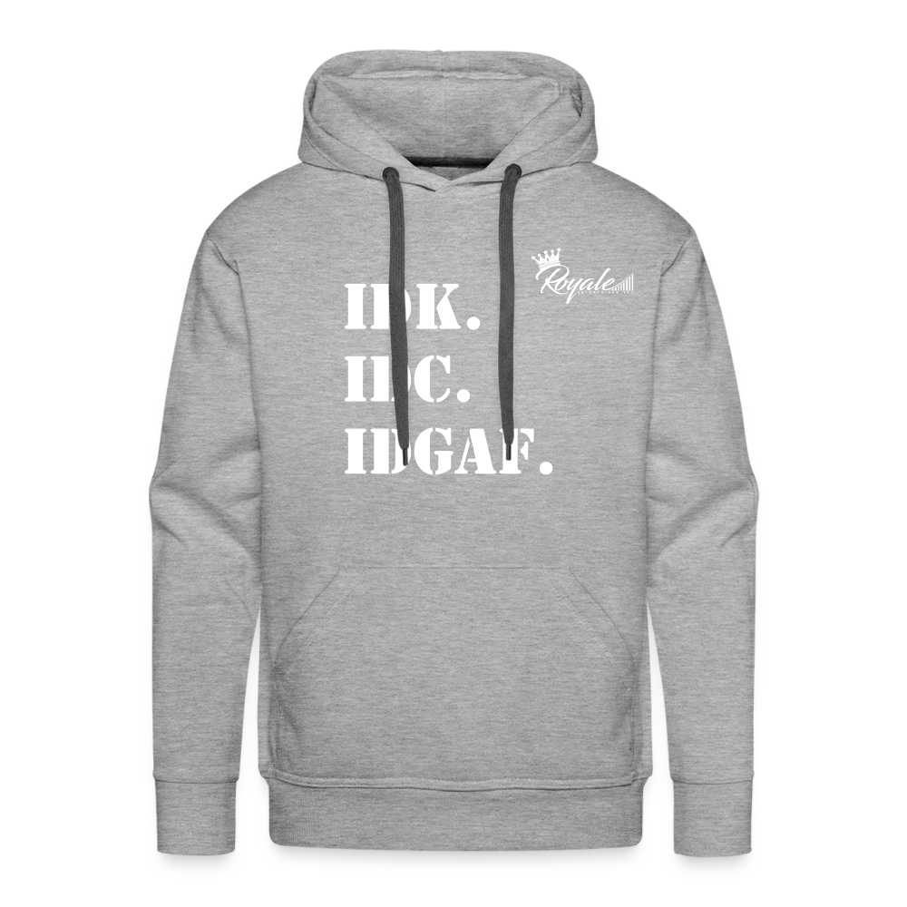 Men’s Premium Hoodie - heather grey
