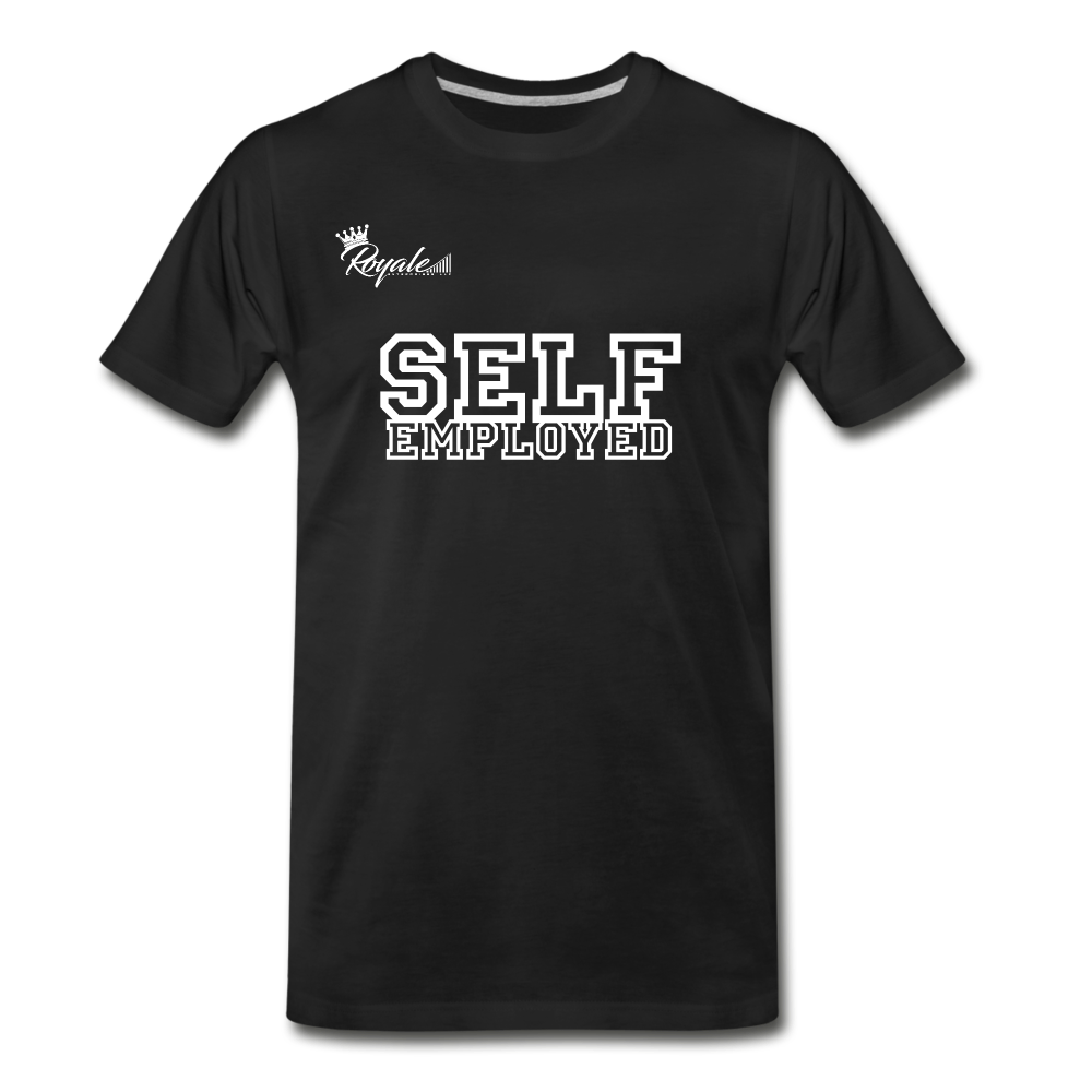 Men's Premium T-Shirt - Self Employed - black