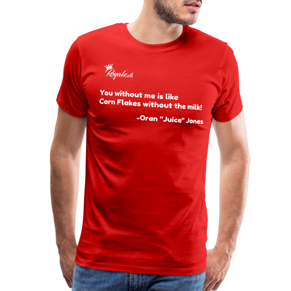 Men's Premium T-Shirt - The Rain - red