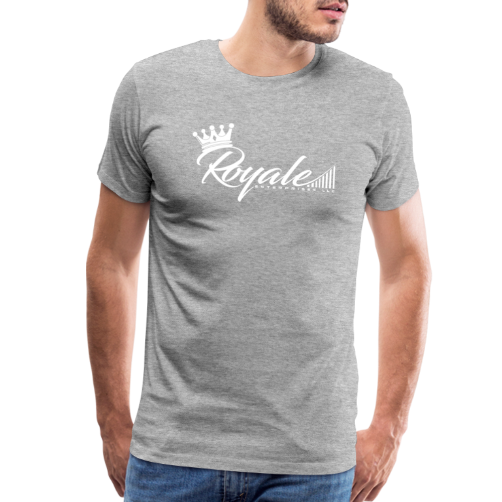 Men's Premium T-Shirt - Royale Logo - heather gray