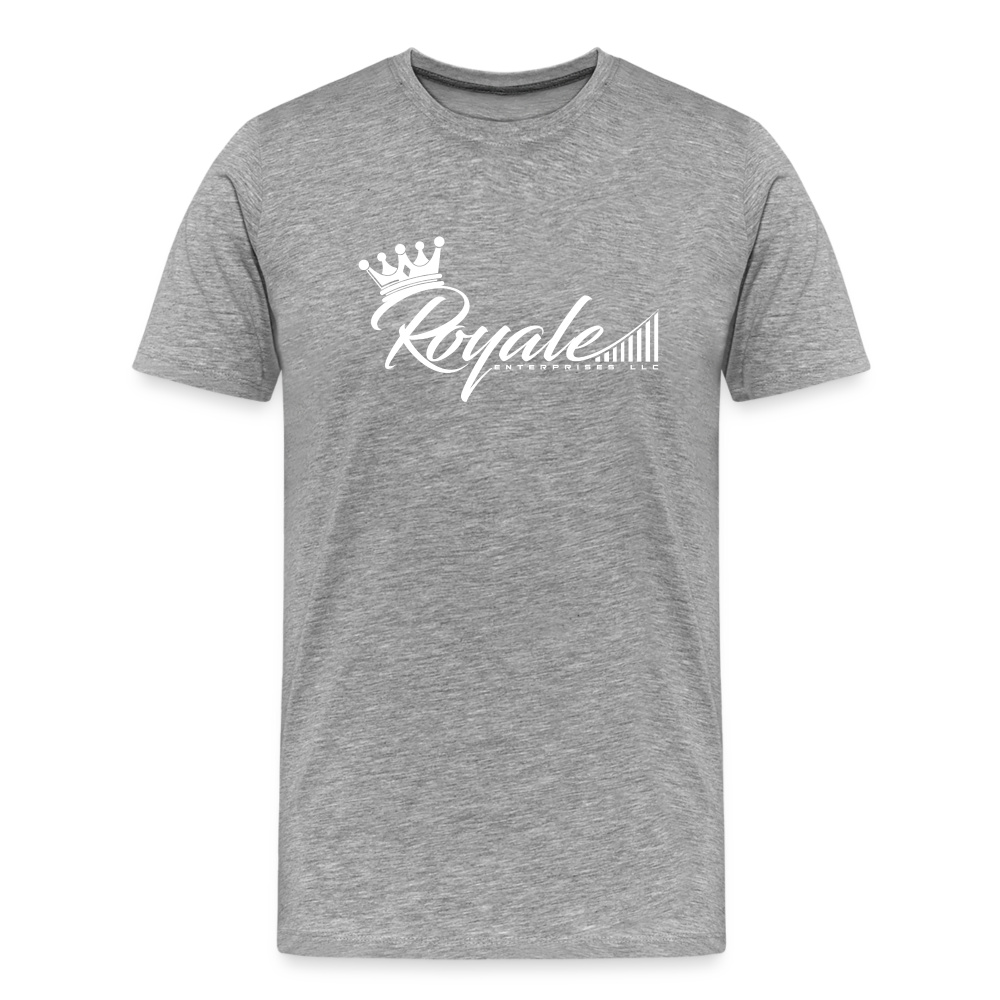 Men's Premium T-Shirt - Royale Logo - heather gray