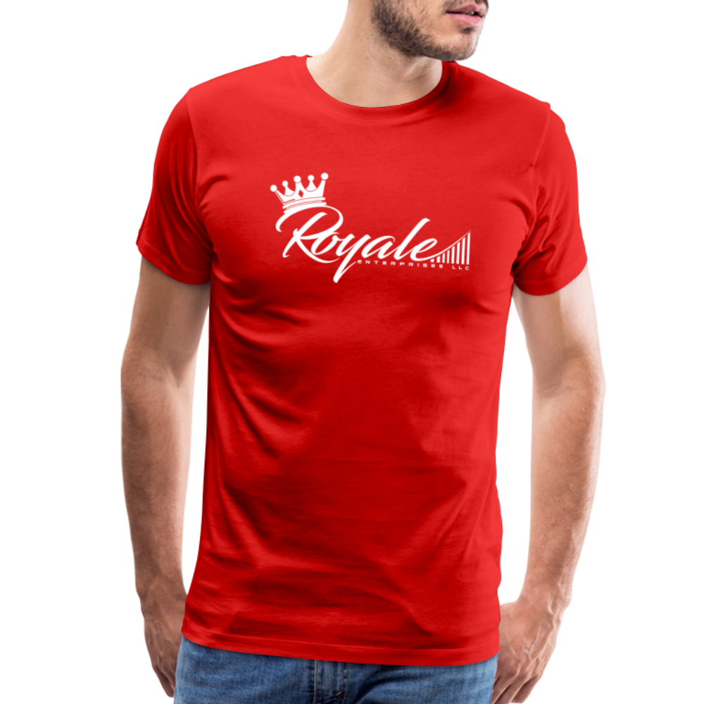 Men's Premium T-Shirt - Royale Logo - red