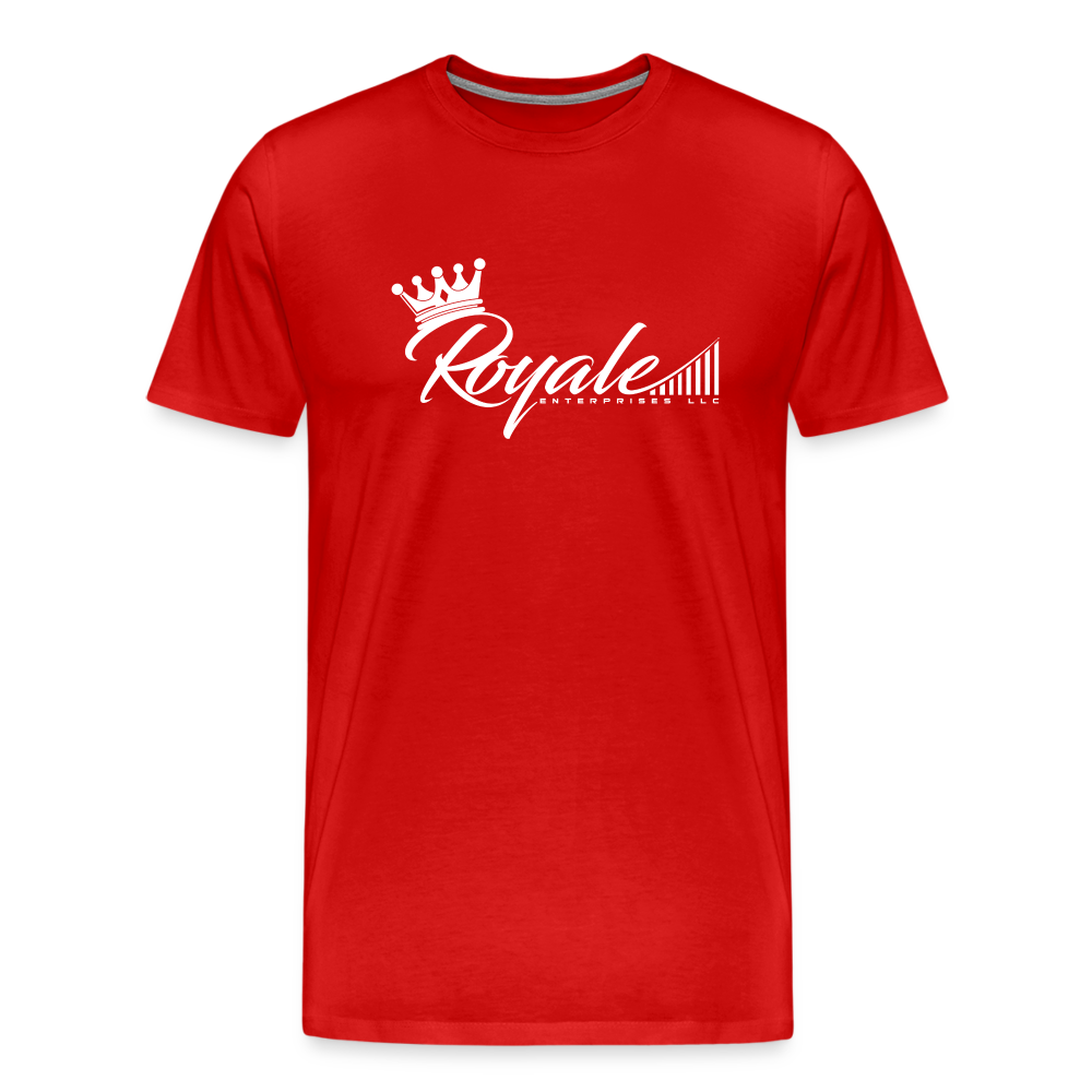 Men's Premium T-Shirt - Royale Logo - red