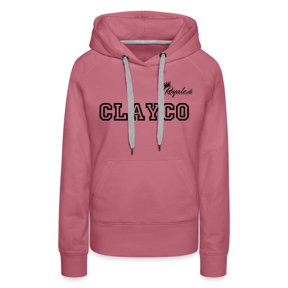 Women’s Premium Hoodie- Clayco - mauve