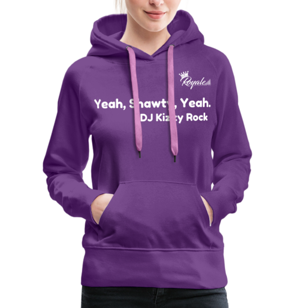 Women’s Premium Hoodie- Yeah, Shawty, Yeah - purple