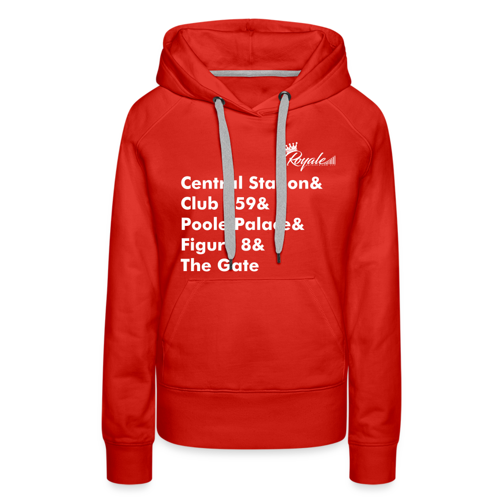 Women’s Premium Hoodie - ATL Closed Clubs - red