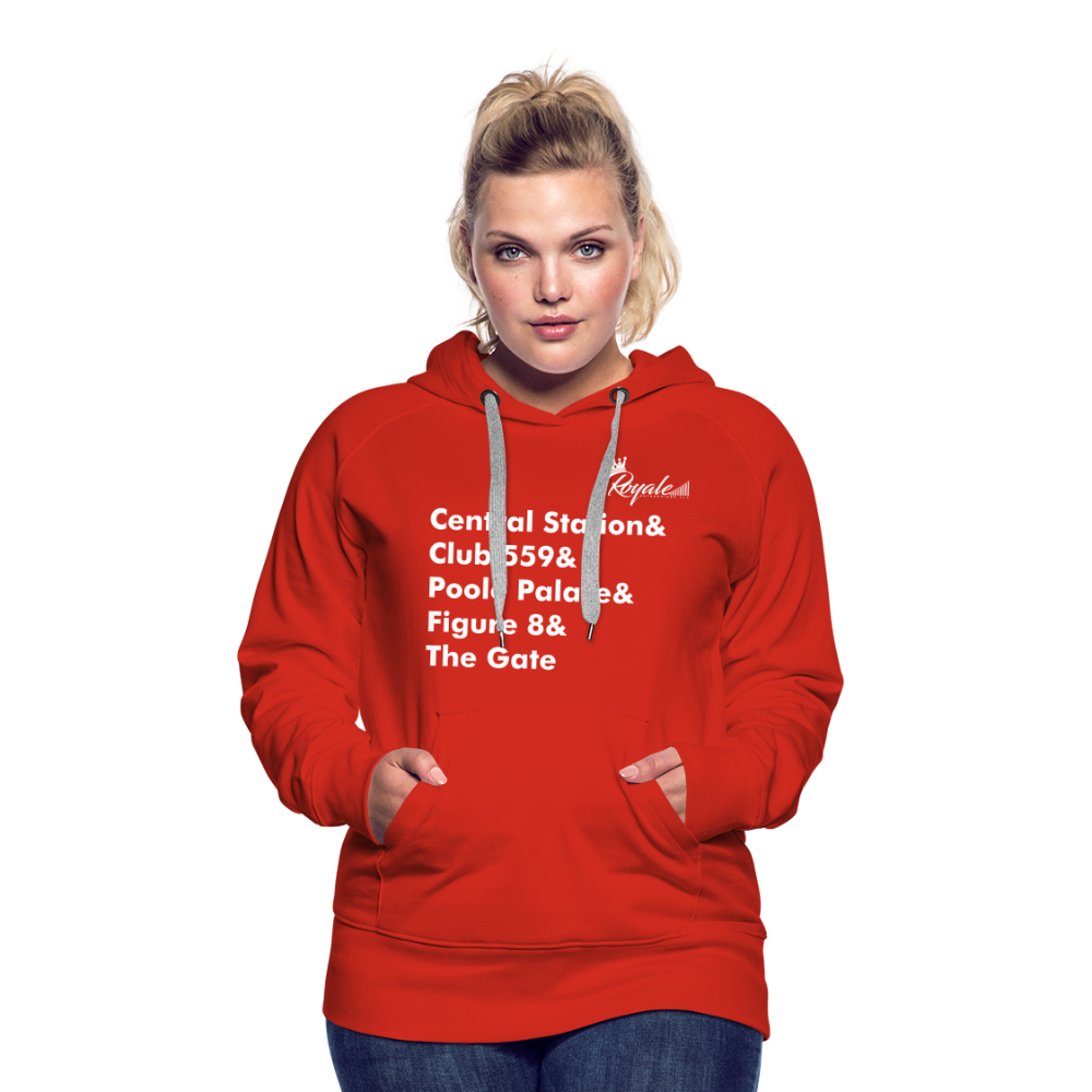 Women’s Premium Hoodie - ATL Closed Clubs - red