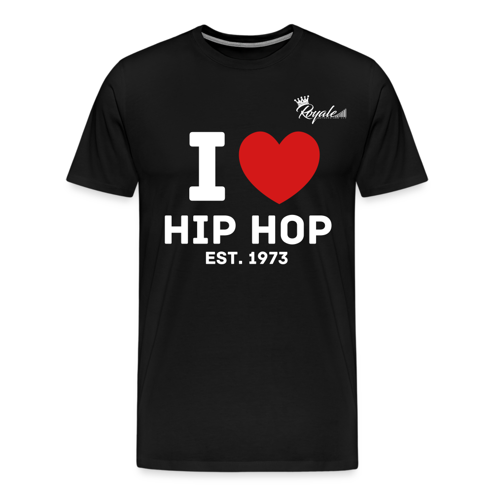 Men's Premium T-Shirt - I Love Hip Hop - black