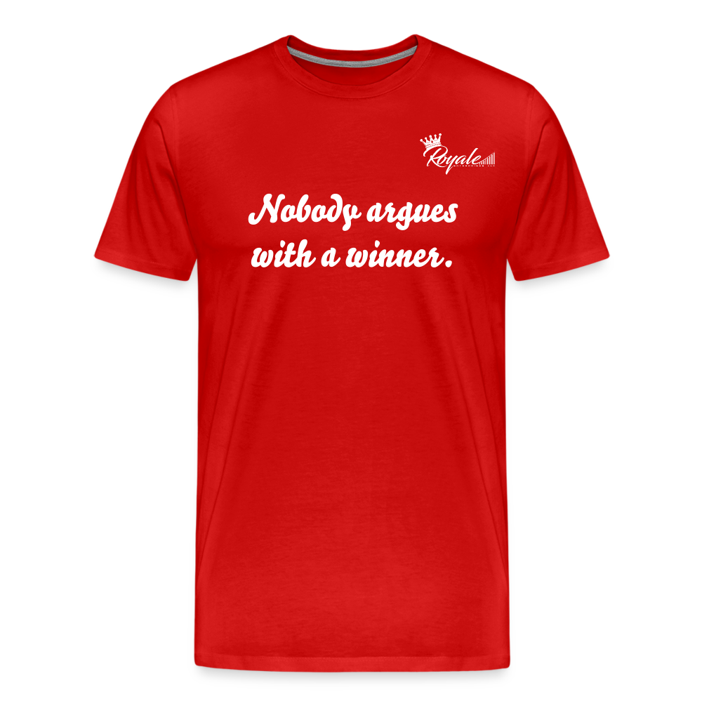 Men's Premium T-Shirt - Winner - red